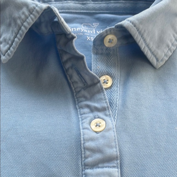 Vineyard Vines Blue Boy Polo Shirt sizes X-Small - Picture 4 of 5